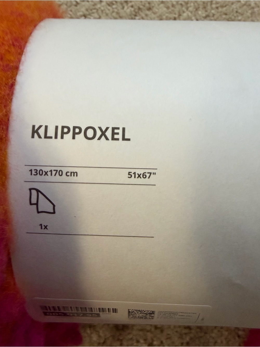 New IKEA Throw Blanket - Picture 6 of 7